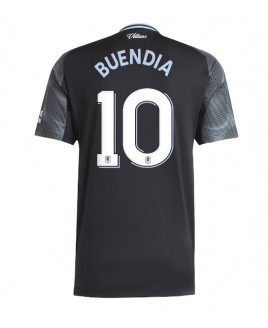 Günstige Aston Villa Emiliano Buendia #10 Auswärtstrikot 2025-26 Kurzarm